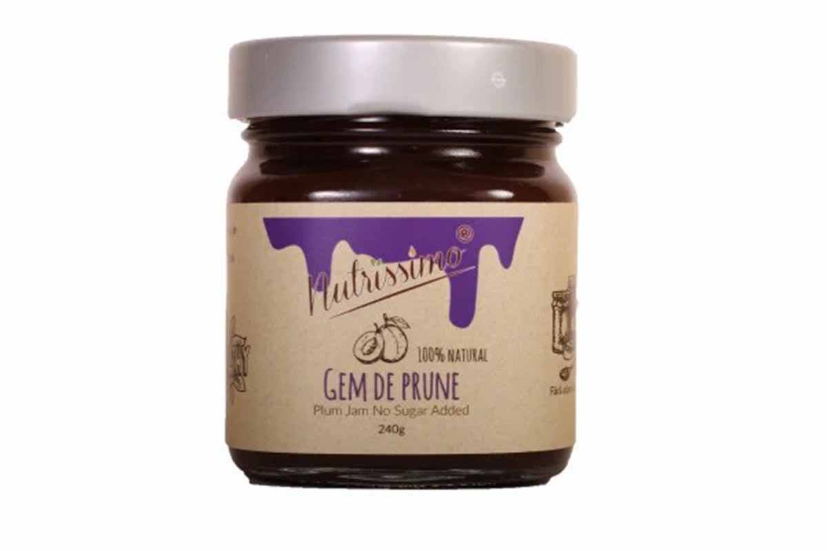 Gem De Prune Fara Zahar Nutrissimo Gr Goveggie