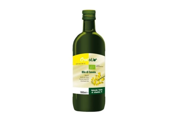 Ulei din seminte de rapita Bio extravirgin Crudolio 1000 ml