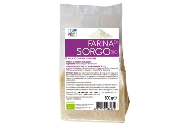 Făină bio de sorg 500 gr