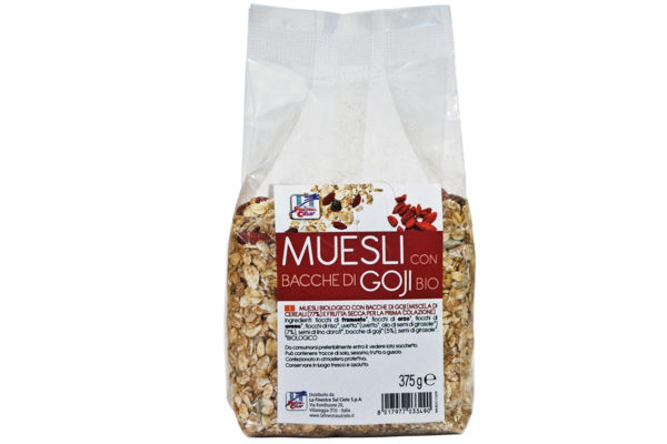 Musli bio cu goji 375 gr