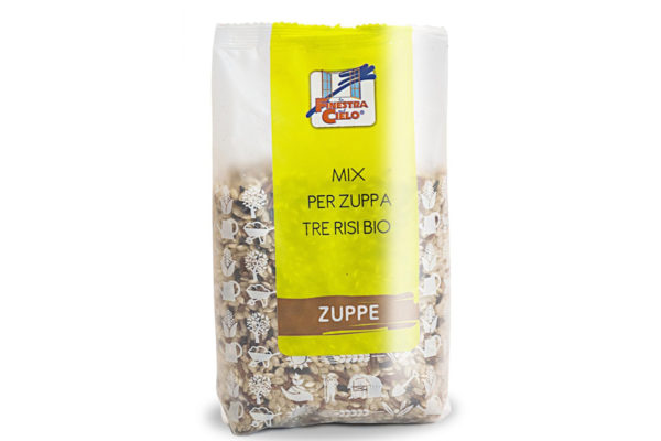 Orez bio amestec (brun, roşu sălbatic, negru salbatic) 400 gr