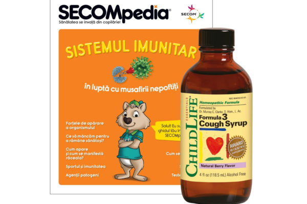 Cough Syrup gust de fructe Secom 118,5 ml