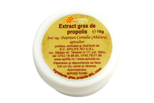 Extract gras de propolis Apilife 10 gr