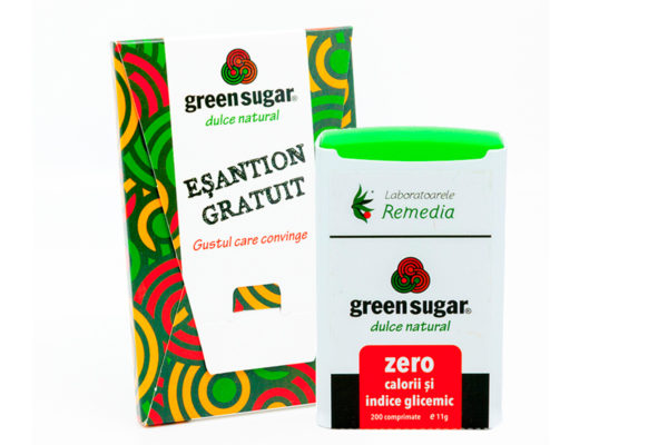 Îndulcitor Green Sugar 200 Comprimate + Cadou