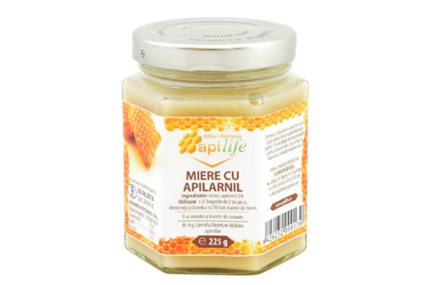 Miere cu aplilarnil Apilife 225gr