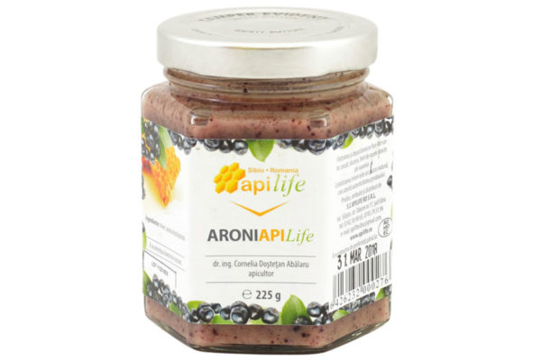 Miere cu aronia Apilife 225 gr