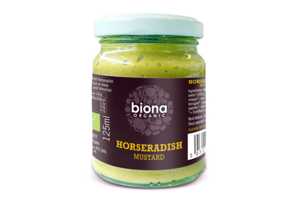 Muștar cu hrean bio 125g