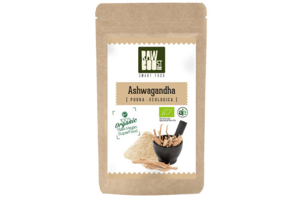 Ashwagandha pudră Raw Boost 125 grame