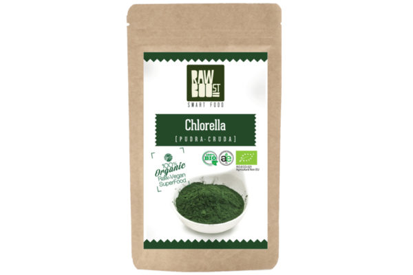 Chlorella pudră Raw Boost 125 grame