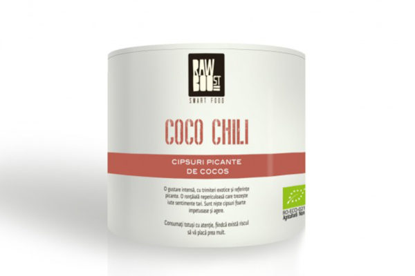 Coco Chili chipsuri Raw Boost 125 grame