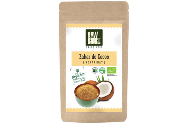 Zahăr de cocos nerafinat Raw Boost 250 grame