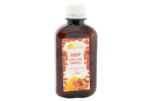 Sirop cu miere, goji şi propolis Apilife 200 ml