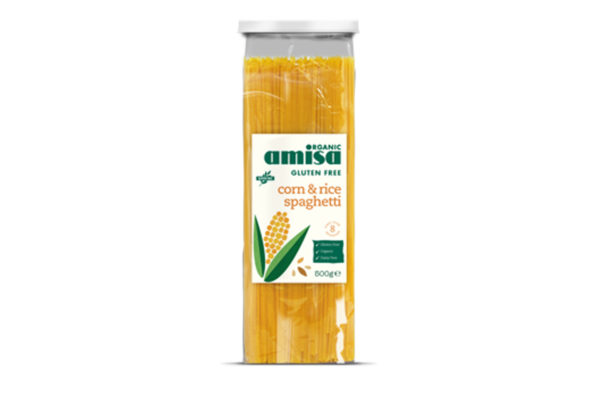 Spaghetti din orez și porumb fără gluten bio 500g