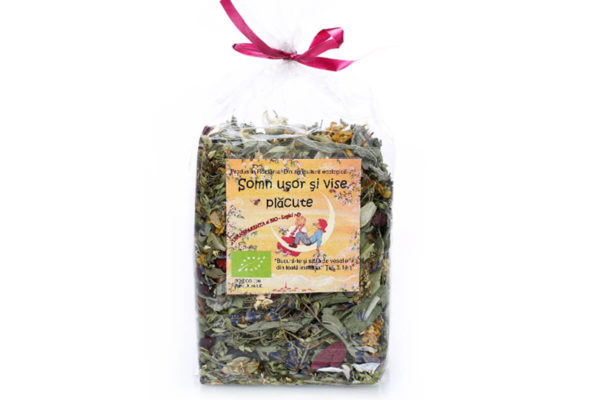 Ceai bio Somn Usor și Vise Placute, Biofarmland, 50 gr