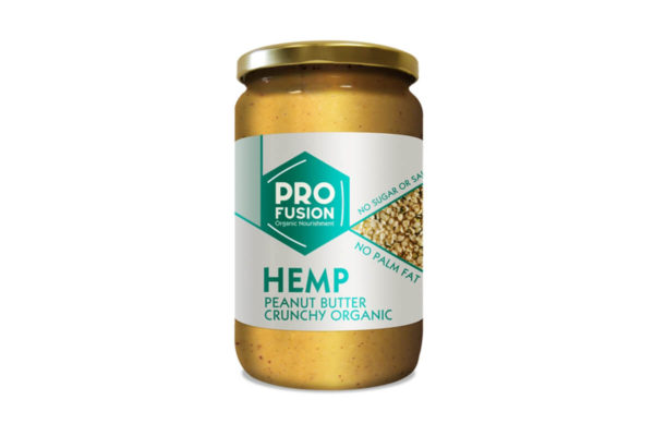 Unt bio de arahide și semințe de cânepă Profusion 350 gr
