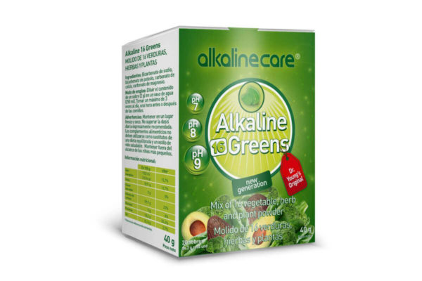 Supliment alcalinizant Alkaline 16 Greens 20 plicuri X 2 gr