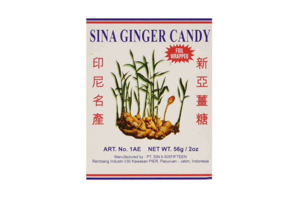 Bomboane cu ghimbir Sina Ginger Candy 56 gr