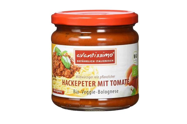 Sos de roșii Bolognese vegan Avantissimo 350 gr