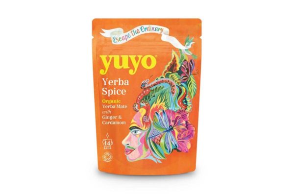 Ceai bio yerba mate Yerba Spice cu ghimbir și cardamom Yuyo 23 gr