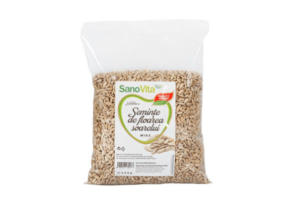 Seminte de floarea soarelui miez Sanovita 500 gr
