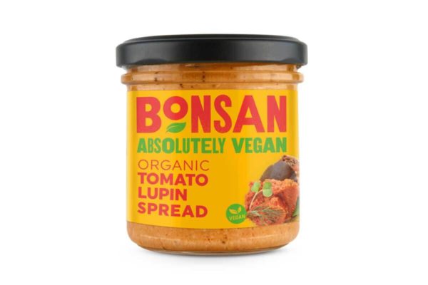 Pate vegetal bio cu rosii si lupin Bonsan 140 gr