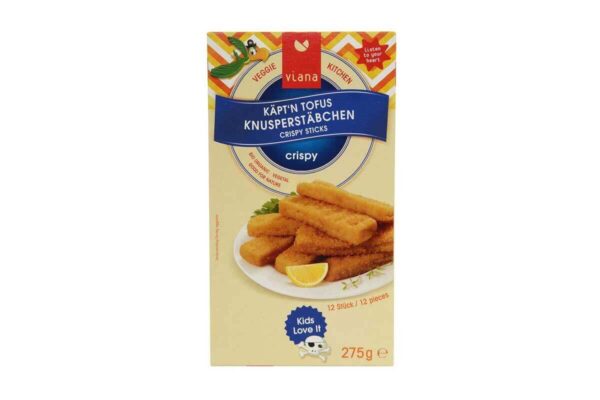 Batoane vegane bio tip fish finger Kapt'n Tofus Viana 275 gr