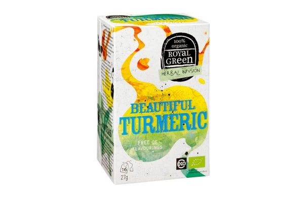 Ceai bio Beautiful Turmeric Royal Green 27 gr