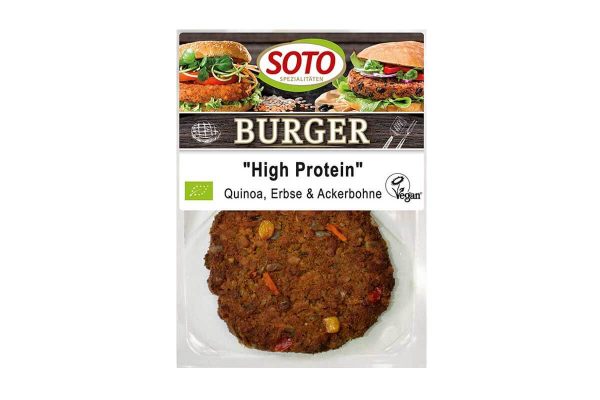 Burger vegan High Protein Soto 150 gr