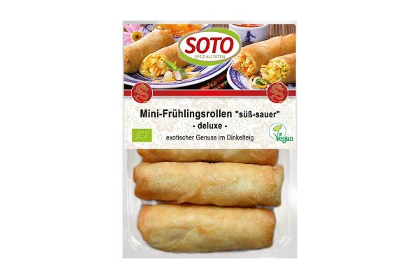 Pachețele de primăvară bio vegane dulci-acrișoare Soto 4 x 50 gr