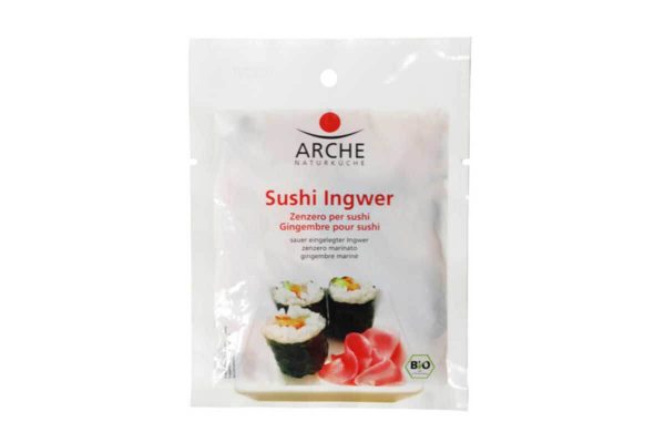 Ghimbir bio vegan pentru sushi Arche 105 gr