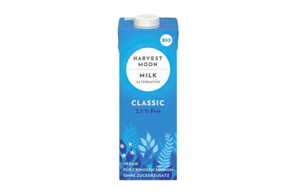 Băutură bio fără zahăr Clasic 2,1% grăsime fără gluten Harvest Moon 1 L