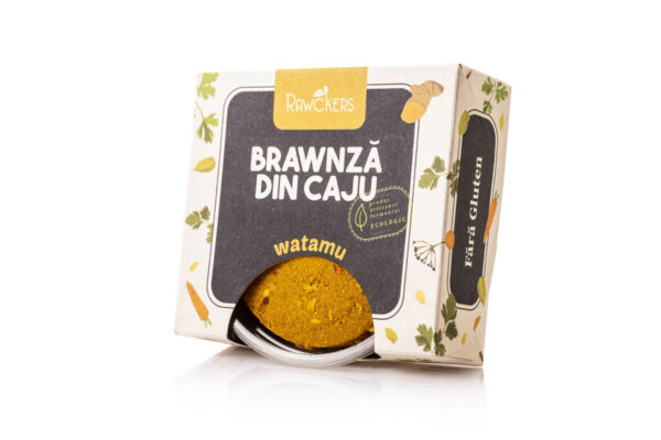 Brawnză bio vegană maturată Watamu din caju Rawckers 145 gr