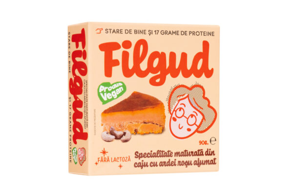 Specialitate maturată din caju cu ardei rosu afumat Filgud 90 gr