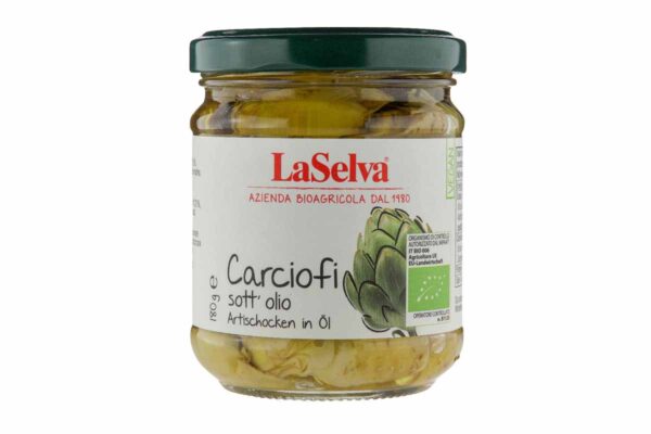 Anghinare bio în ulei LaSelva 180 gr