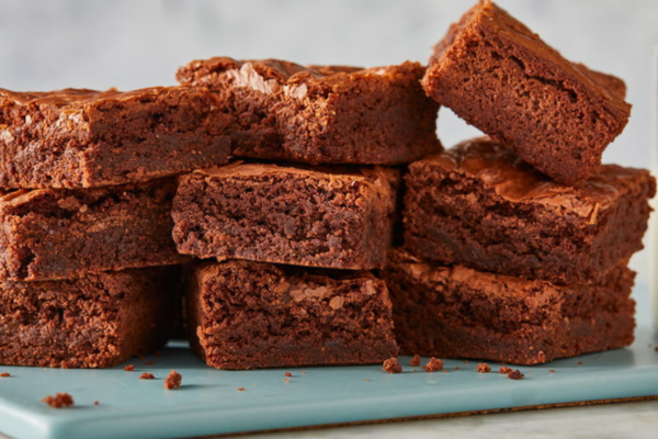 Brownie vegan cu banană, ovăz și carob fără zahăr 200 gr