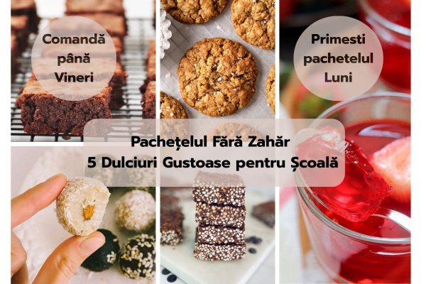 Pachețelul Fără Zahăr – 5 Dulciuri Gustoase pentru Școală