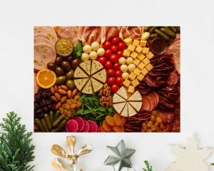 Platou Charcuterie & Brânzeturi Plant-Based Românesc 1,6 kg (fără gluten)