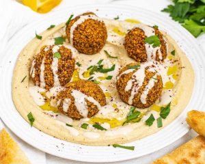 falafel hummus fara gluten